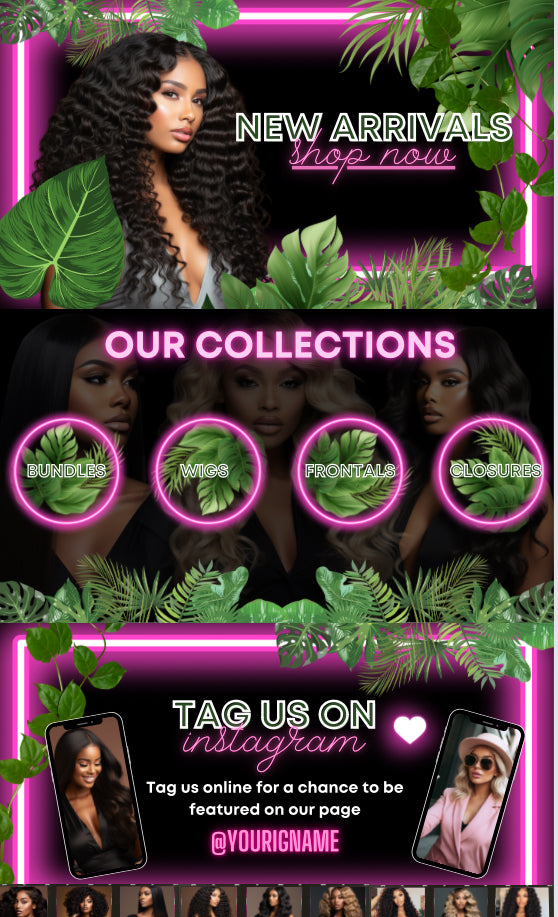 Jungle Fever- Acuity Website Template